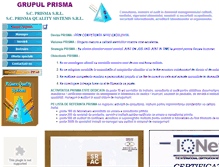 Tablet Screenshot of prismaqs.ro